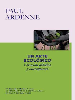 cover image of Un arte ecológico.